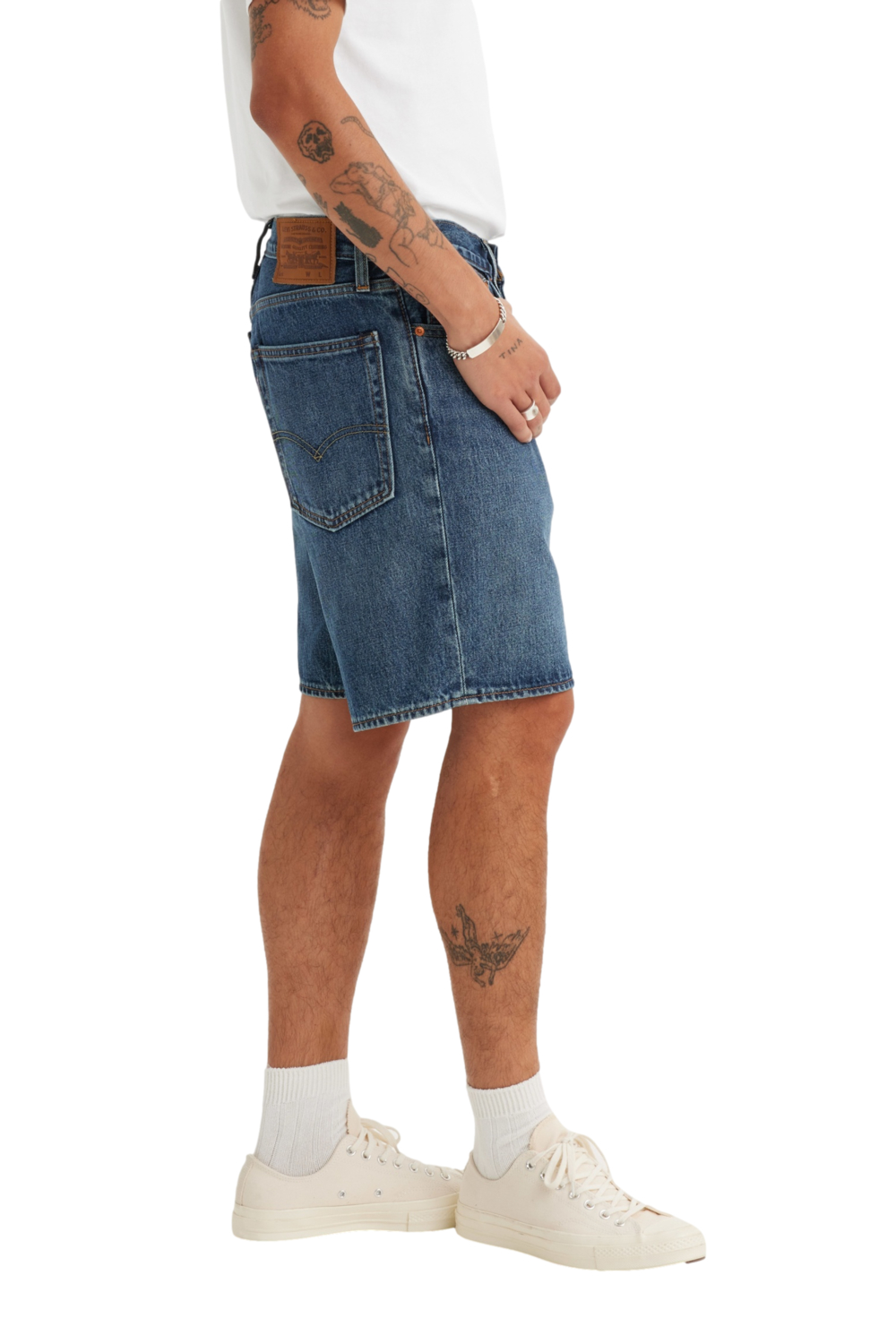 SHORTS HOMBRE 468 LOOSE AZUL LEVIS A8461-0003 - 3