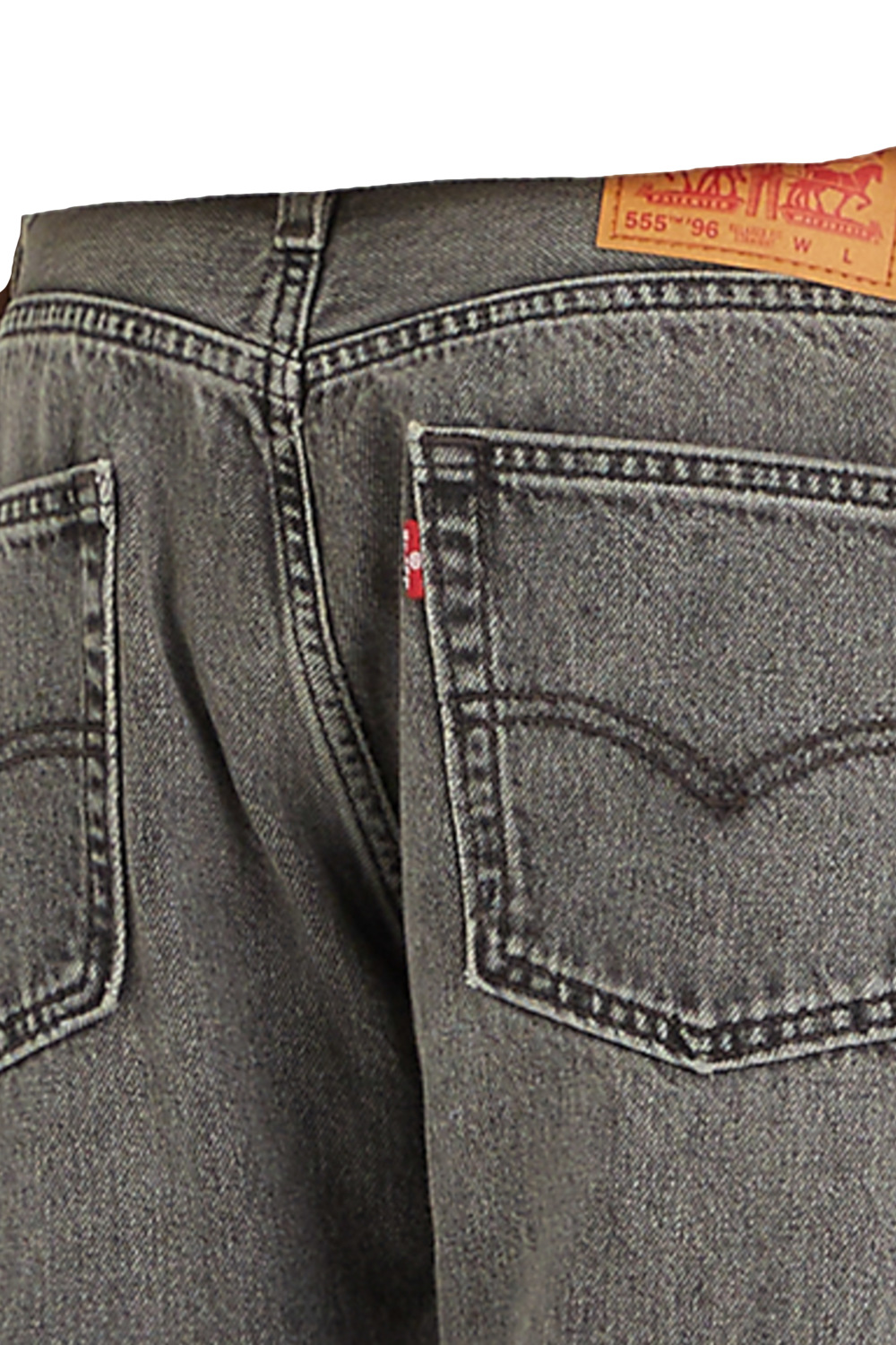 JEANS HOMBRE 555 '96 RELAXED STRAIGHT GRIS LEVIS A7223-0000 - 4