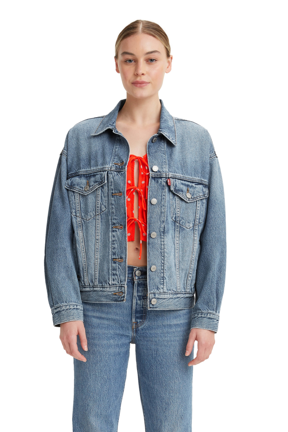 CHAQUETA MUJER 90S TRUCKER AZUL LEVIS A1743-0046 - 1