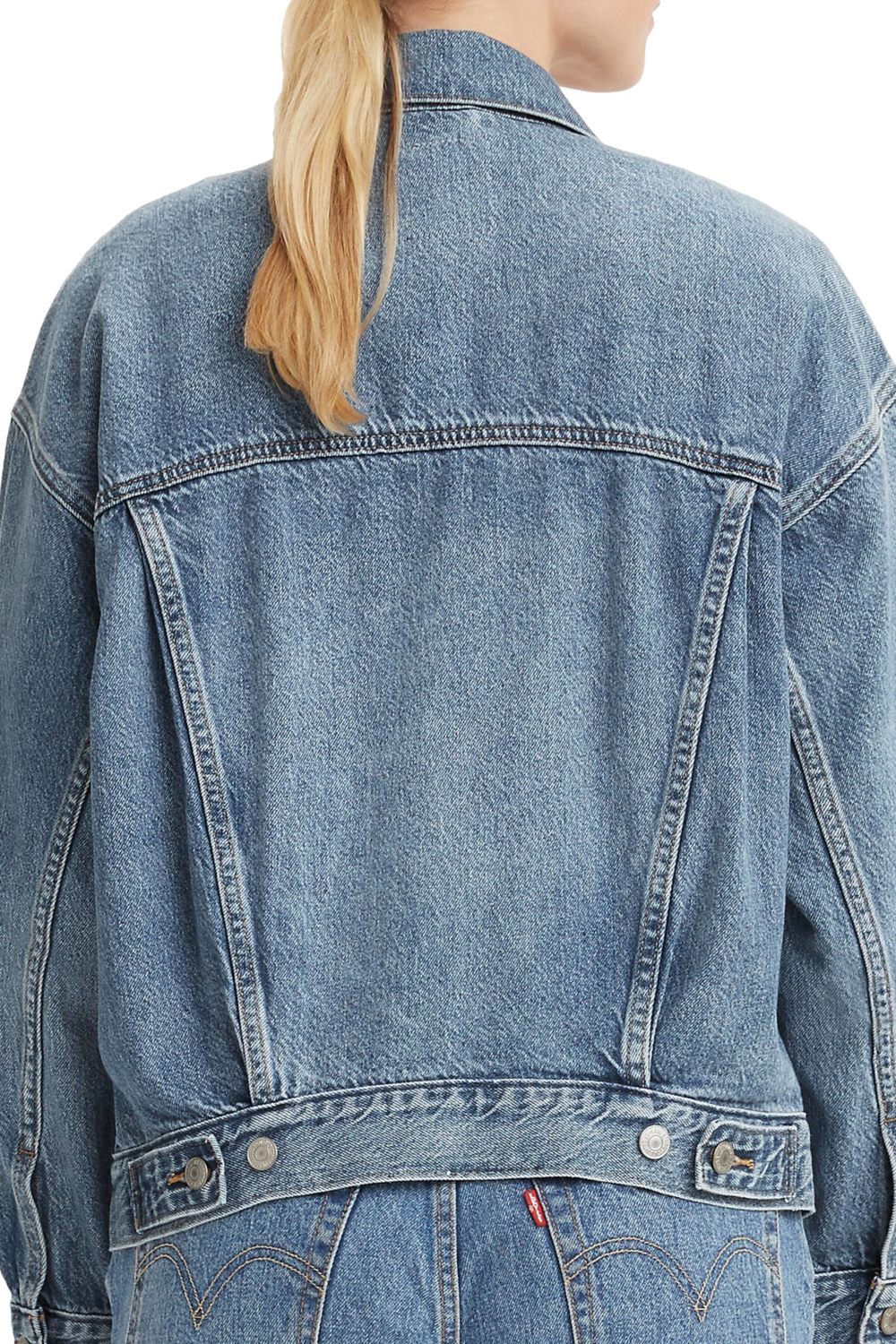 CHAQUETA MUJER 90S TRUCKER AZUL LEVIS A1743-0046 - 4