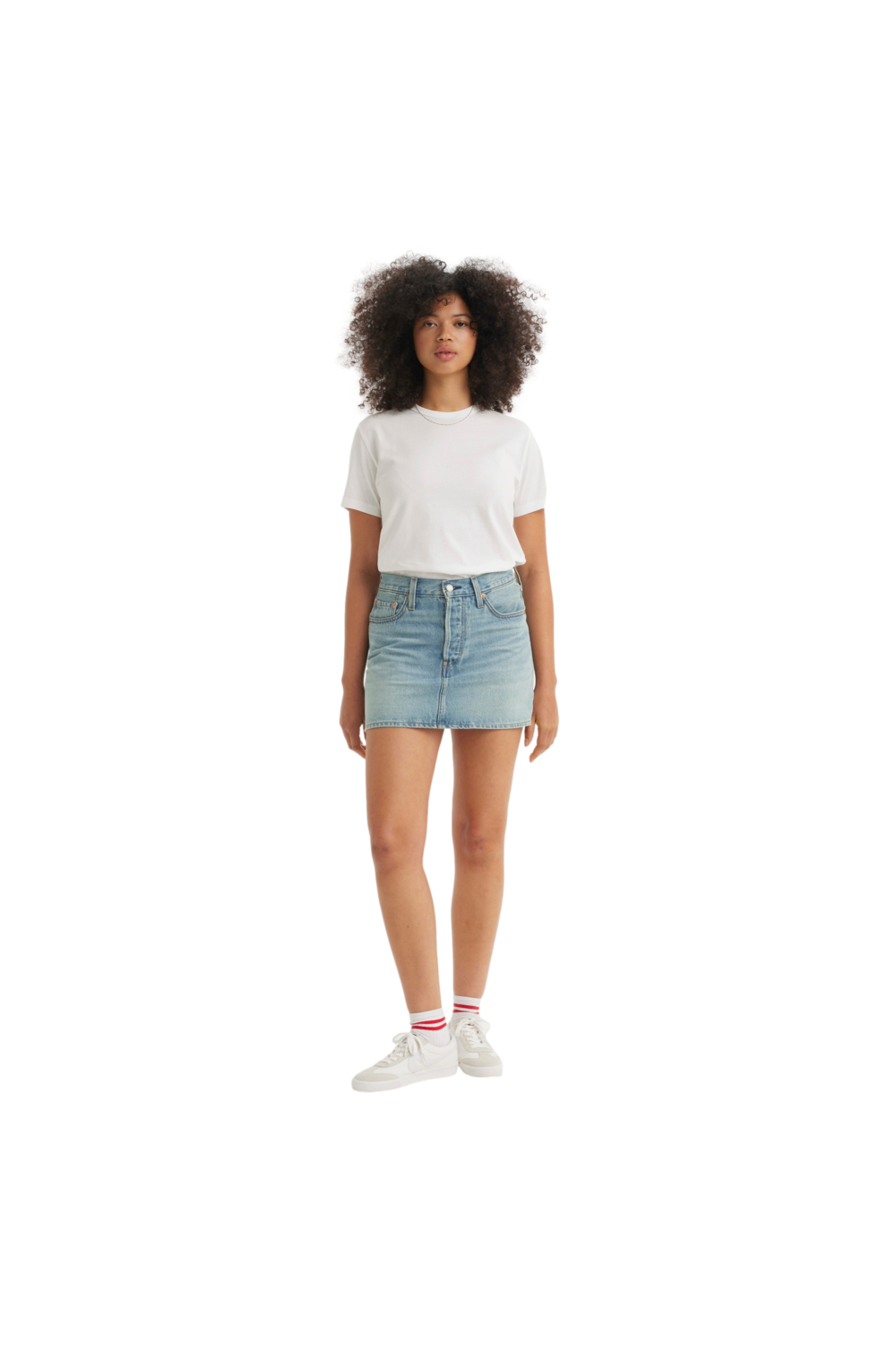 FALDA MUJER ICON AZUL LEVIS A4694-0024 - 4