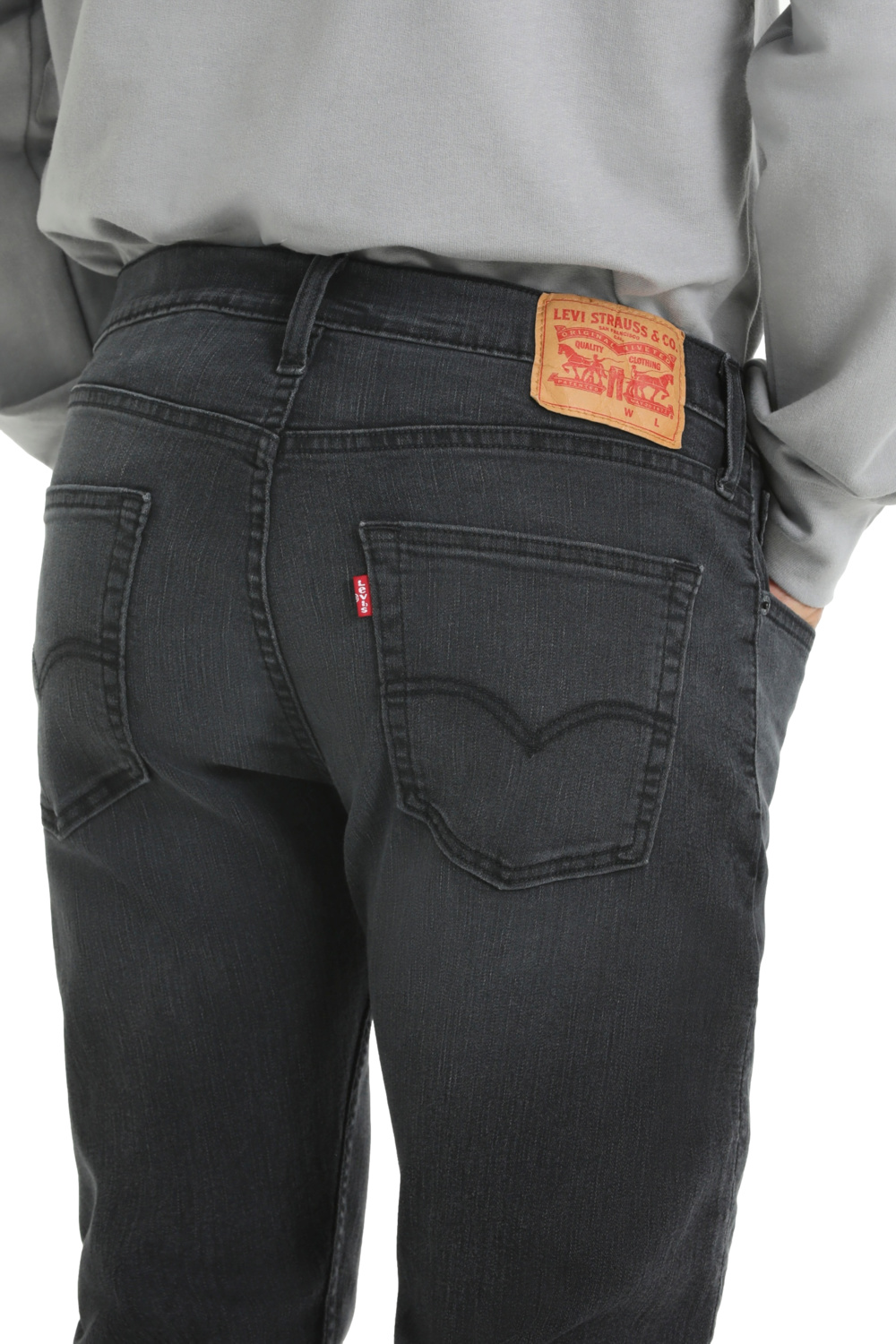 JEANS HOMBRE 512 SLIM TAPER GRIS LEVIS 28833-1349 - 4
