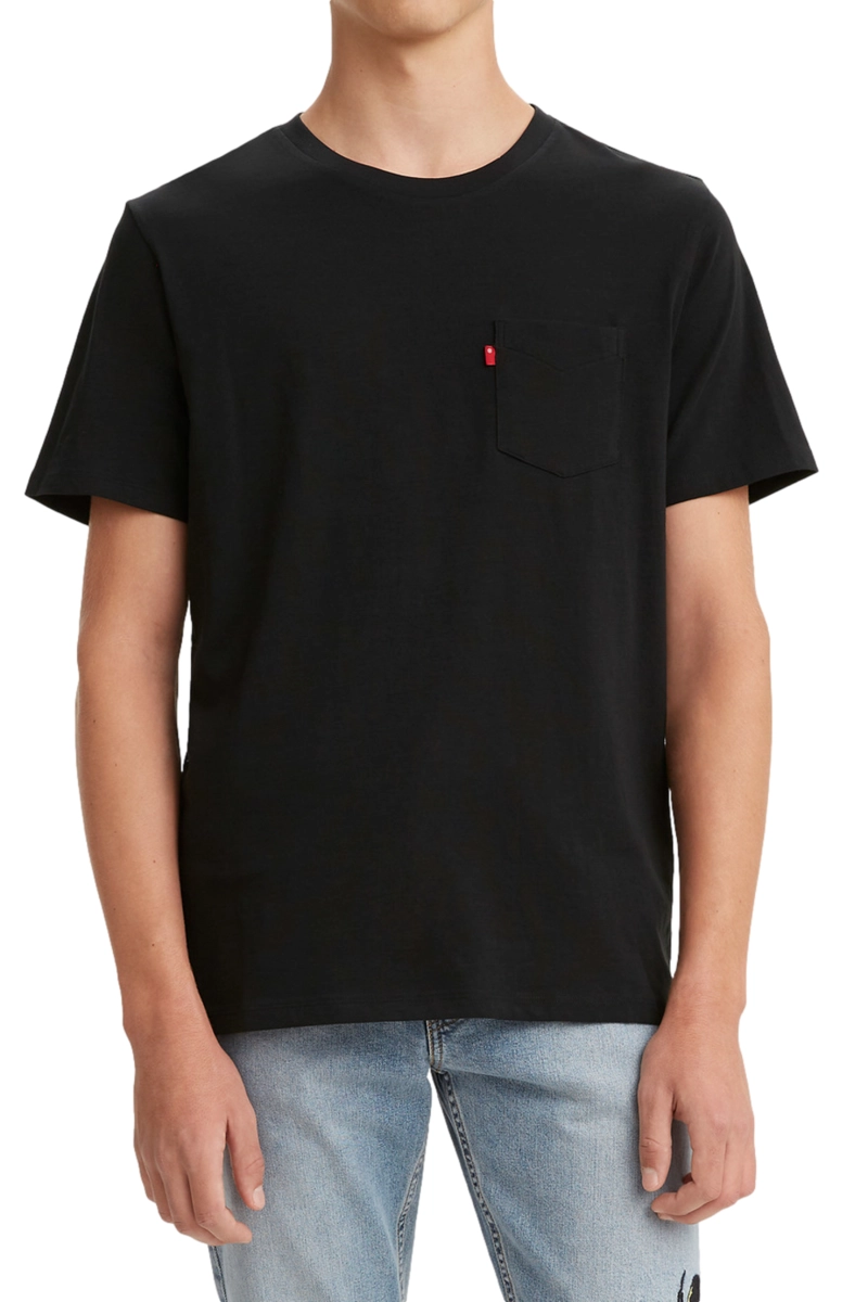 POLERA HOMBRE CLASSIC POCKET TEE NEGRO LEVIS 19342-0177 - 1