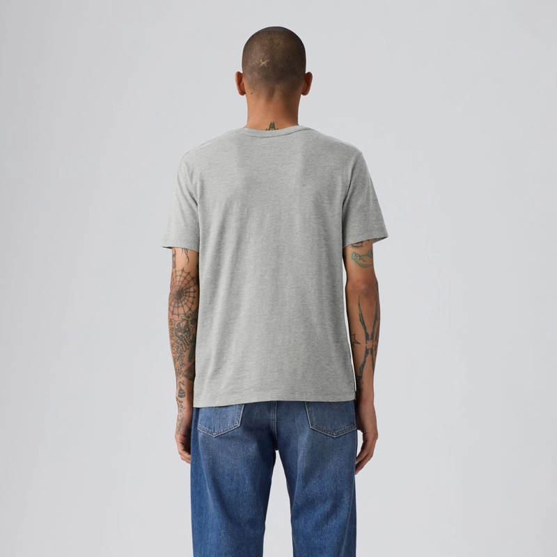 POLERA HOMBRE CLASSIC POCKET TEE GRIS LEVIS 19342-0171 - 2