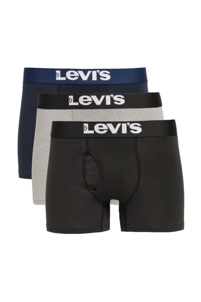 BOXER HOMBRE STRETCH 3 PACK MULTICOLOR LEVIS LUBS3-0001 - 1