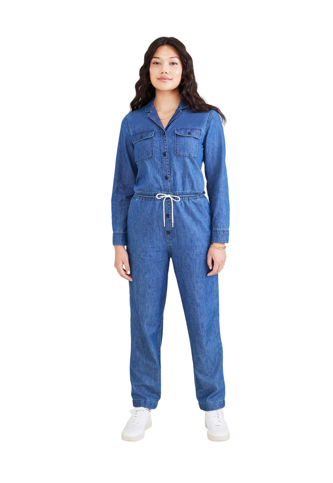 Mark Ripley Ripley - ENTERITO MUJER LONG SLEEVE AZUL DOCKERS