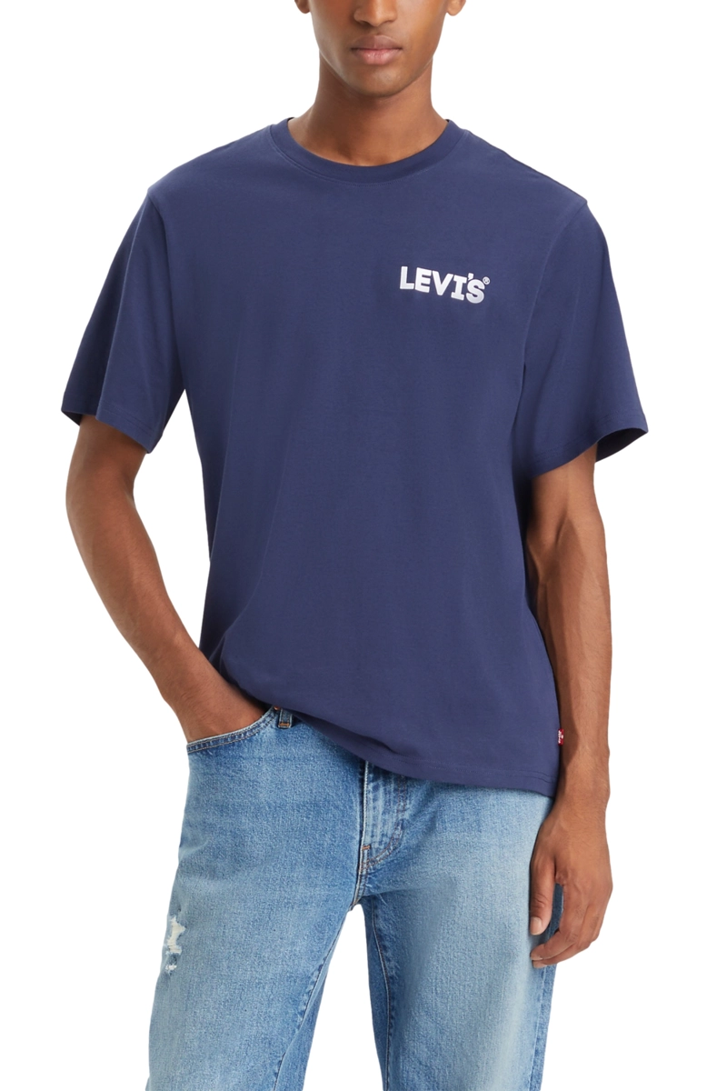 POLERA HOMBRE RELAXED FIT TEE AZUL LEVIS 16143-1343 - 1