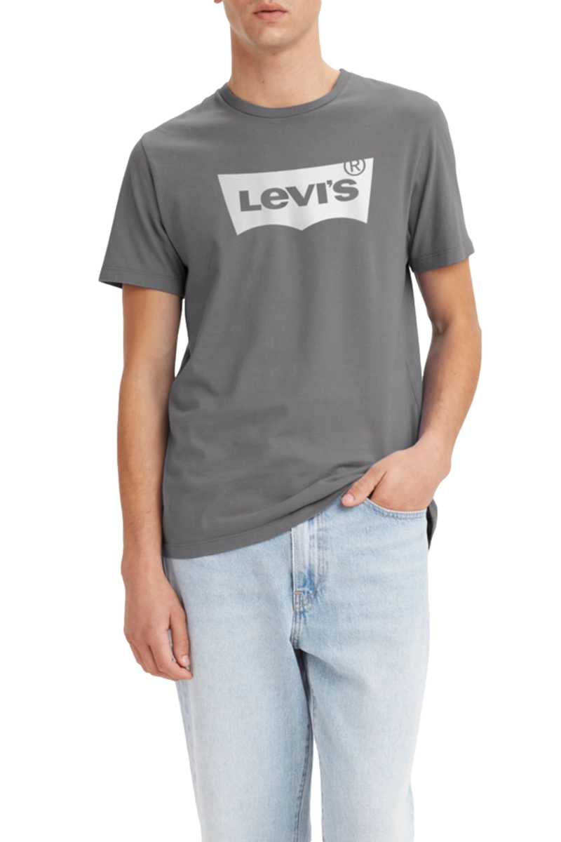 POLERA HOMBRE GRAPHIC CREWNECK TEE GRIS LEVIS 22491-1113 - 1