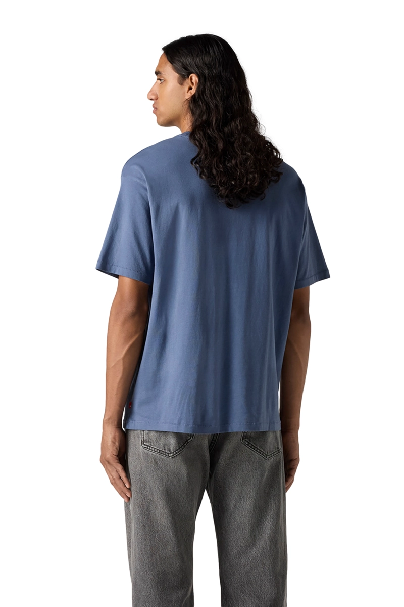 POLERA ALGODÓN HOMBRE LEVIS AZUL VINTAGE BW GRAPHIC TEE 000RY-0007 - 2