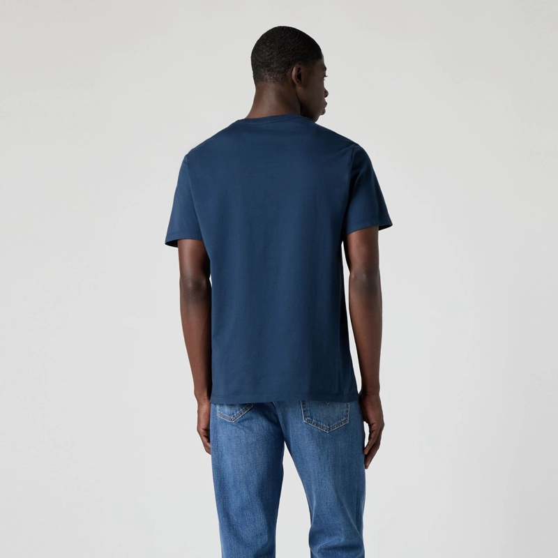POLERA ALGODÓN HOMBRE LEVIS AZUL SPORTSWEAR LOGO GRAPHIC 39636-0003 - 2