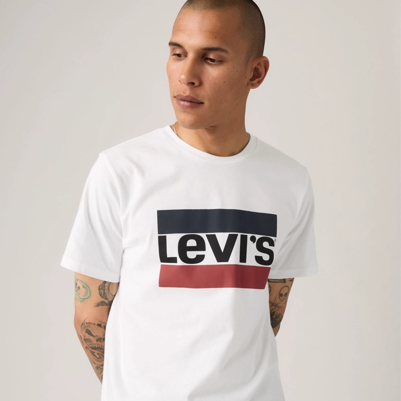 POLERA ALGODÓN HOMBRE LEVIS BLANCO SPORTSWEAR LOGO GRAPHIC 39636-0000 - 3