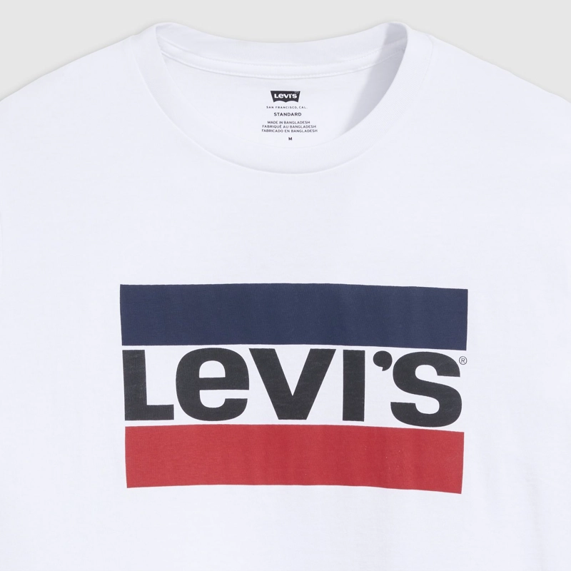 POLERA ALGODÓN HOMBRE LEVIS BLANCO SPORTSWEAR LOGO GRAPHIC 39636-0000 - 5