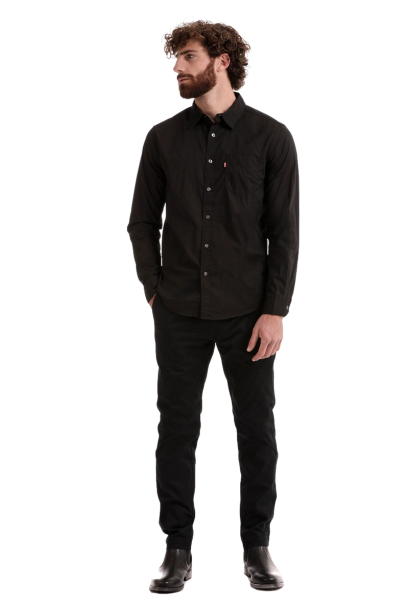 CAMISA ALGODÓN HOMBRE LEVIS NEGRO CLASSIC STANDARD 85748-0002 - 4