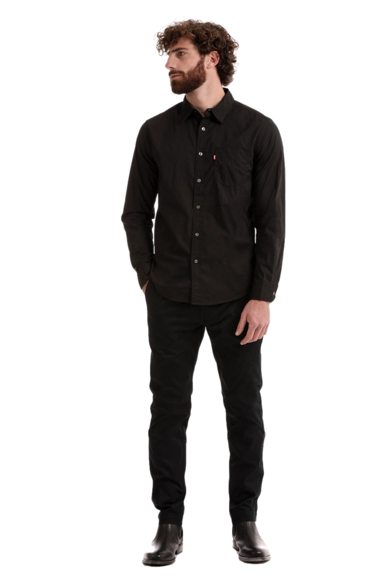 CAMISA ALGODÓN HOMBRE LEVIS NEGRO CLASSIC STANDARD 85748-0002 - 4