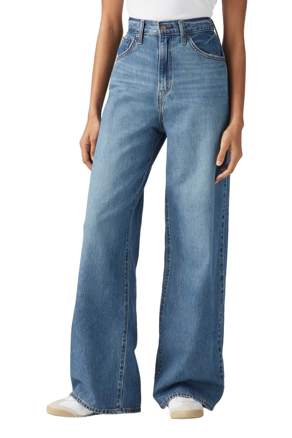 JEAN ALGODÓN MUJER LEVIS AZUL CINCH BAGGY 001UP-0002 - 1