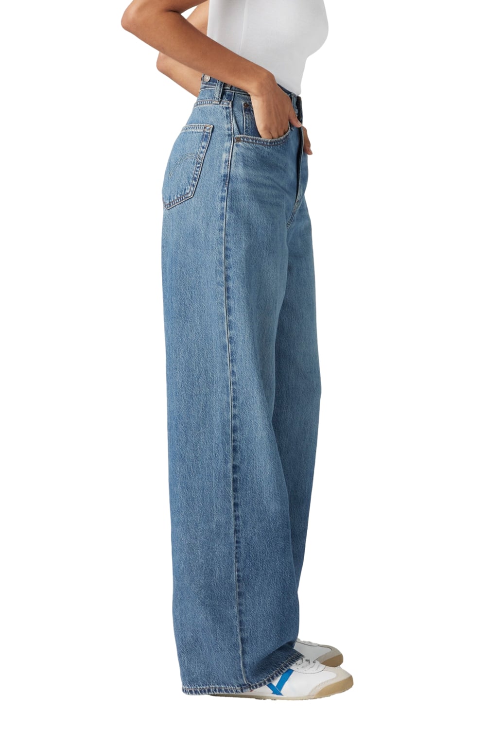 JEAN ALGODÓN MUJER LEVIS AZUL CINCH BAGGY 001UP-0002 - 2