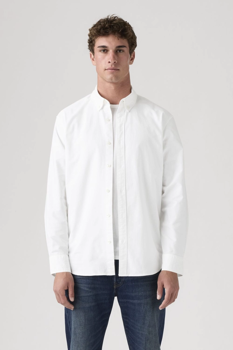 CAMISA ALGODÓN HOMBRE LEVIS BLANCO AUTHENTIC BUTTON DOWN A7210-0000 - 1