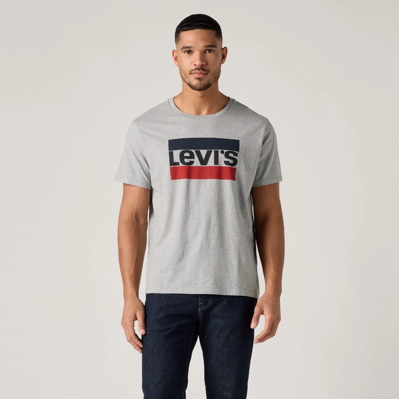 POLERA HOMBRE SPORTSWEAR LOGO GRAPHIC GRIS LEVIS 39636-0002 - 1