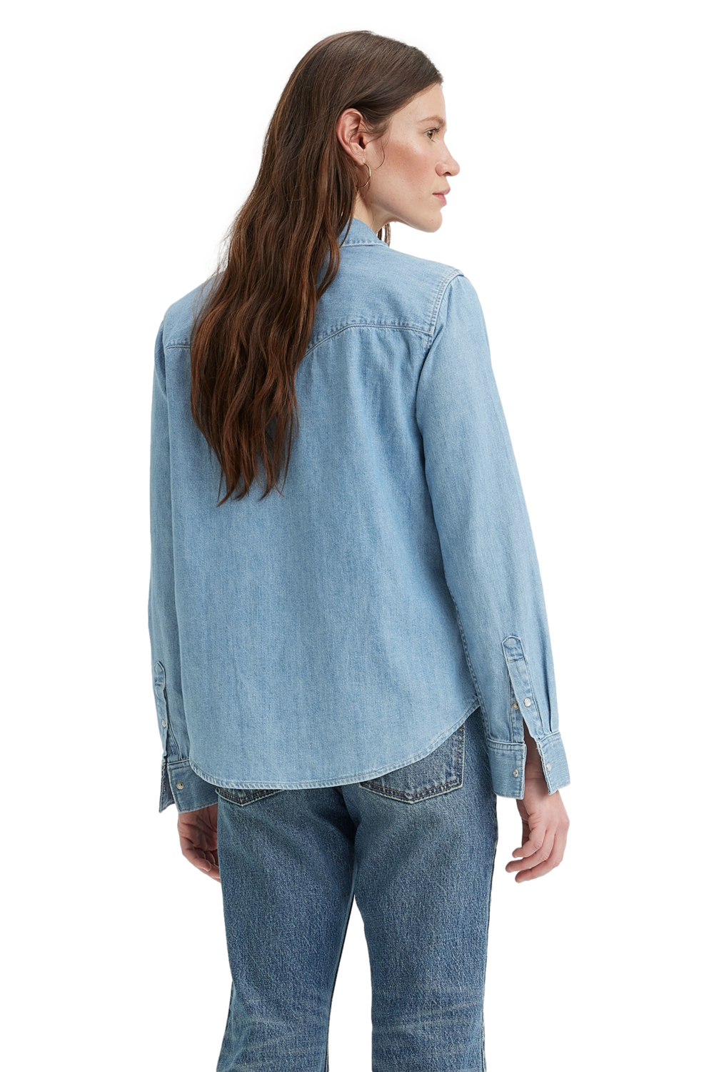 CAMISA MUJER ICONIC WESTERN CELESTE LEVIS 16786-0018 - 4