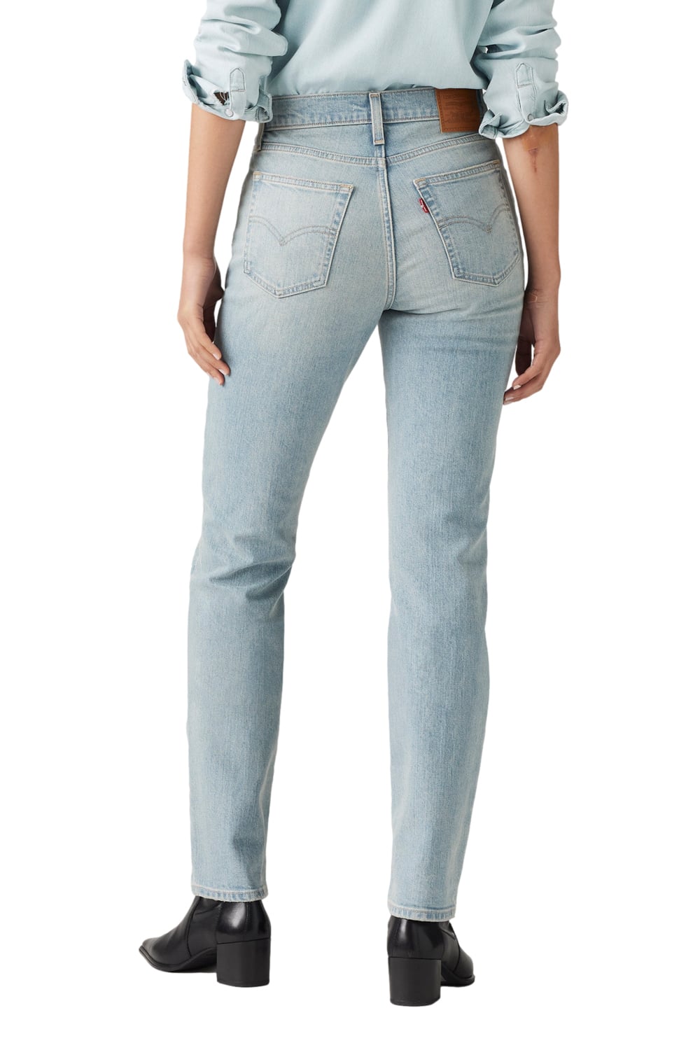 JEANS MUJER 724 HIGH RISE STRAIGHT CELESTE LEVIS 18883-0344 - 3