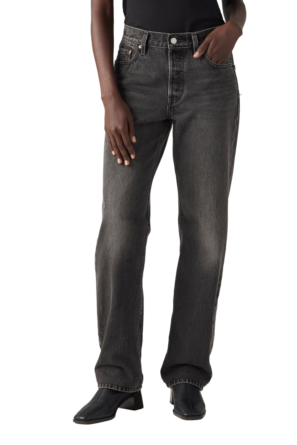 JEANS MUJER 501 '90S NEGRO LEVIS A1959-0078 - 1