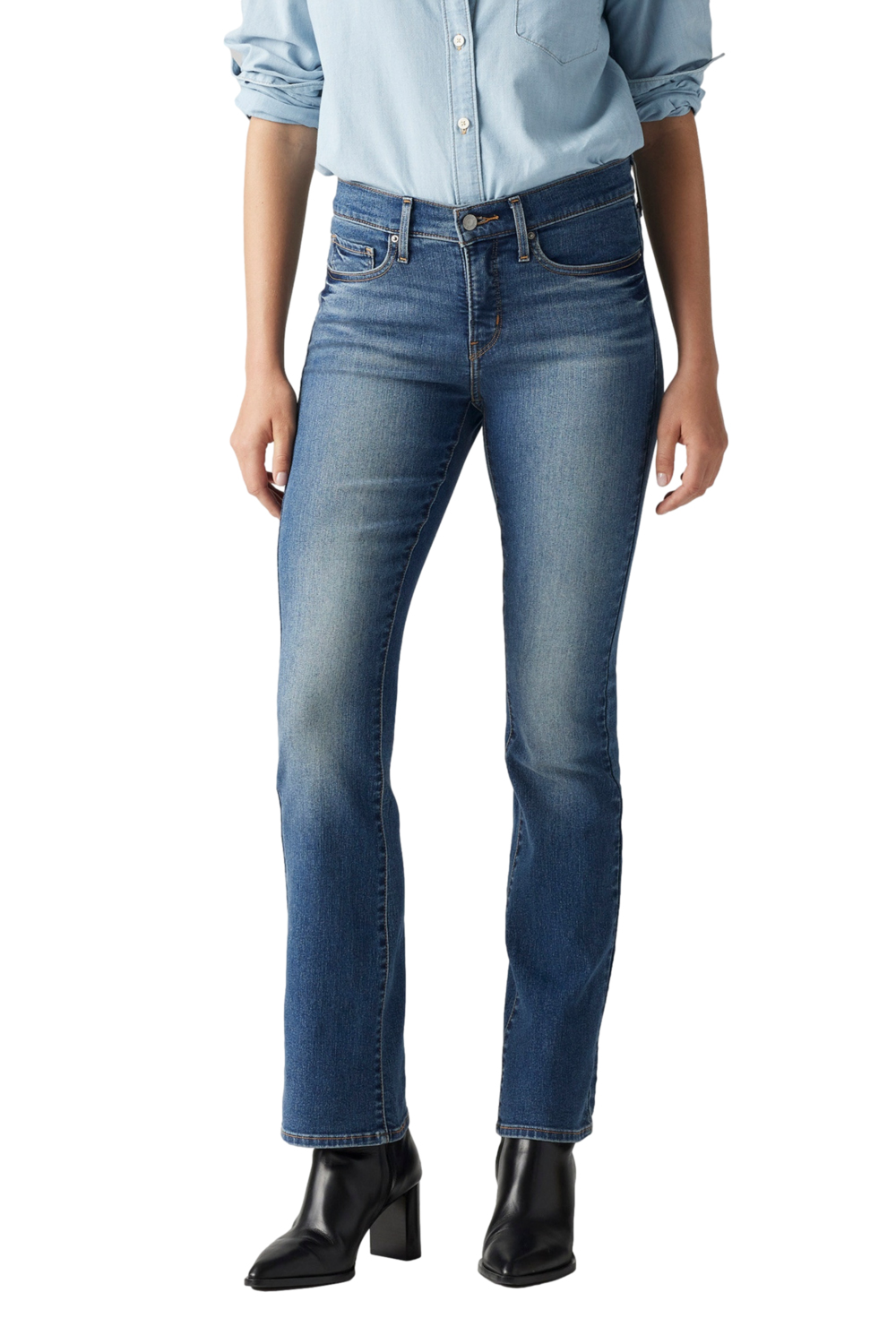 JEANS MUJER 315 SHAPING BOOT AZUL LEVIS 19632-0141 - 1
