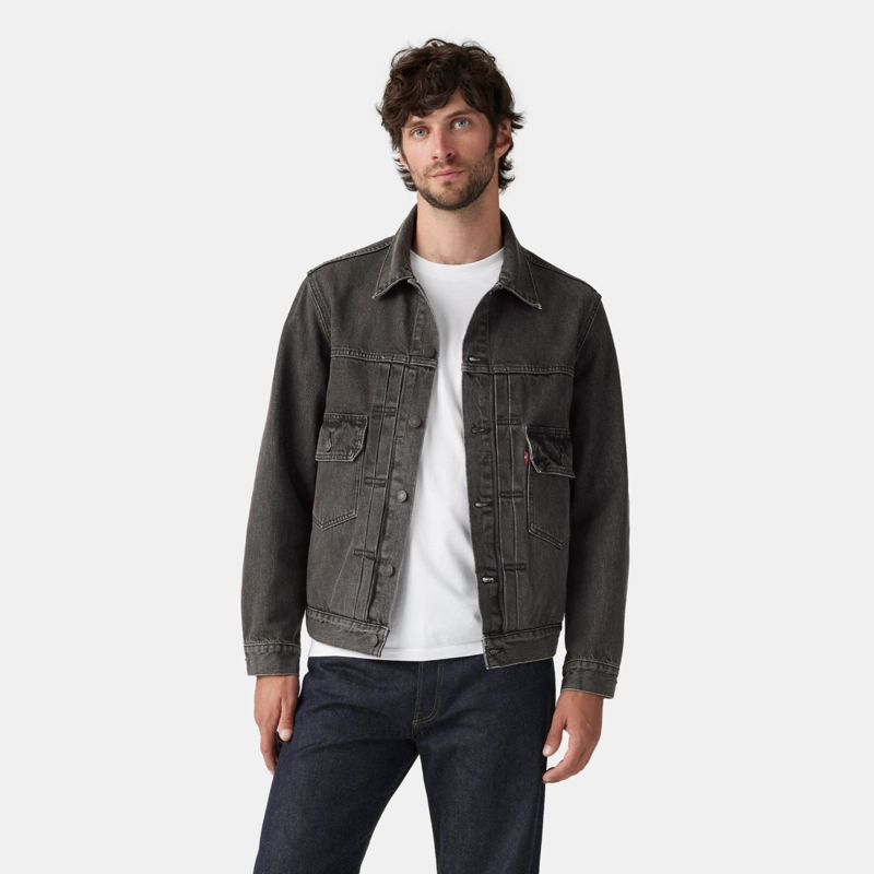 CHAQUETA HOMBRE TYPE II GRAFITO LEVIS A7632-0002-XL - 1