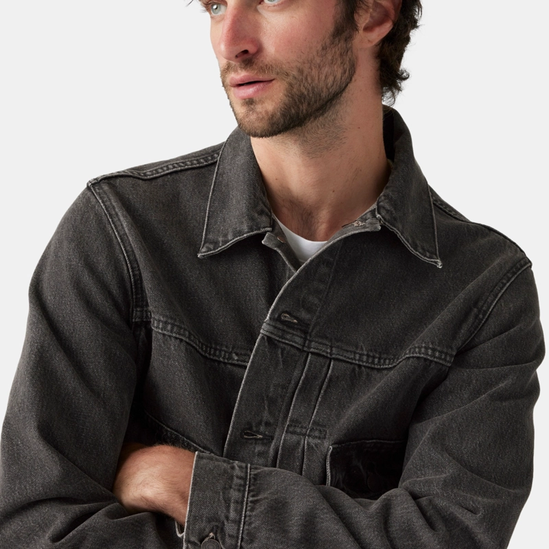 CHAQUETA HOMBRE TYPE II GRAFITO LEVIS A7632-0002-XL - 3