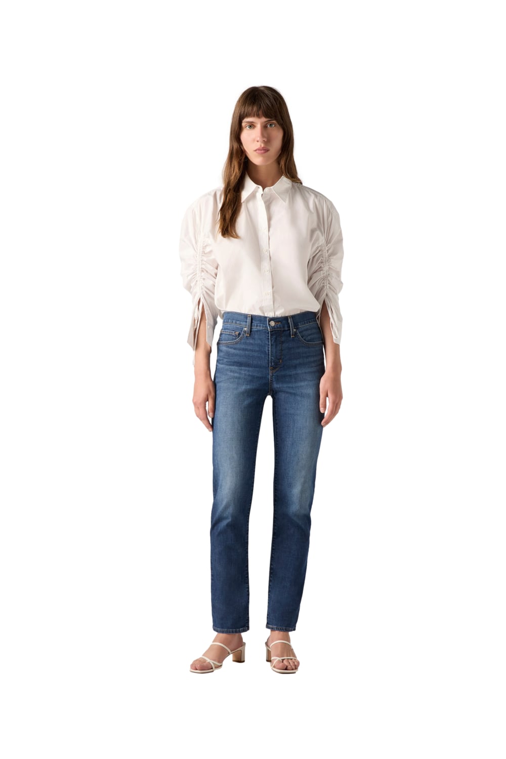 JEANS MUJER 312 SHAPING SLIM AZUL LEVIS 19627-0254 - 4