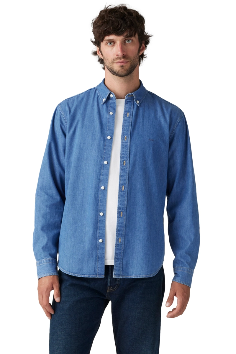 CAMISA HOMBRE AUTHENTIC BUTTON DOWN AZUL LEVIS A7210-0025 - 1