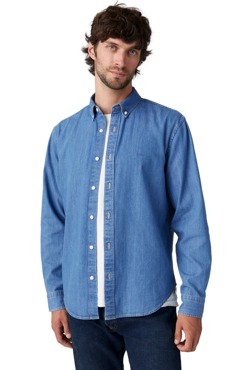 CAMISA HOMBRE AUTHENTIC BUTTON DOWN AZUL LEVIS A7210-0025 - 3