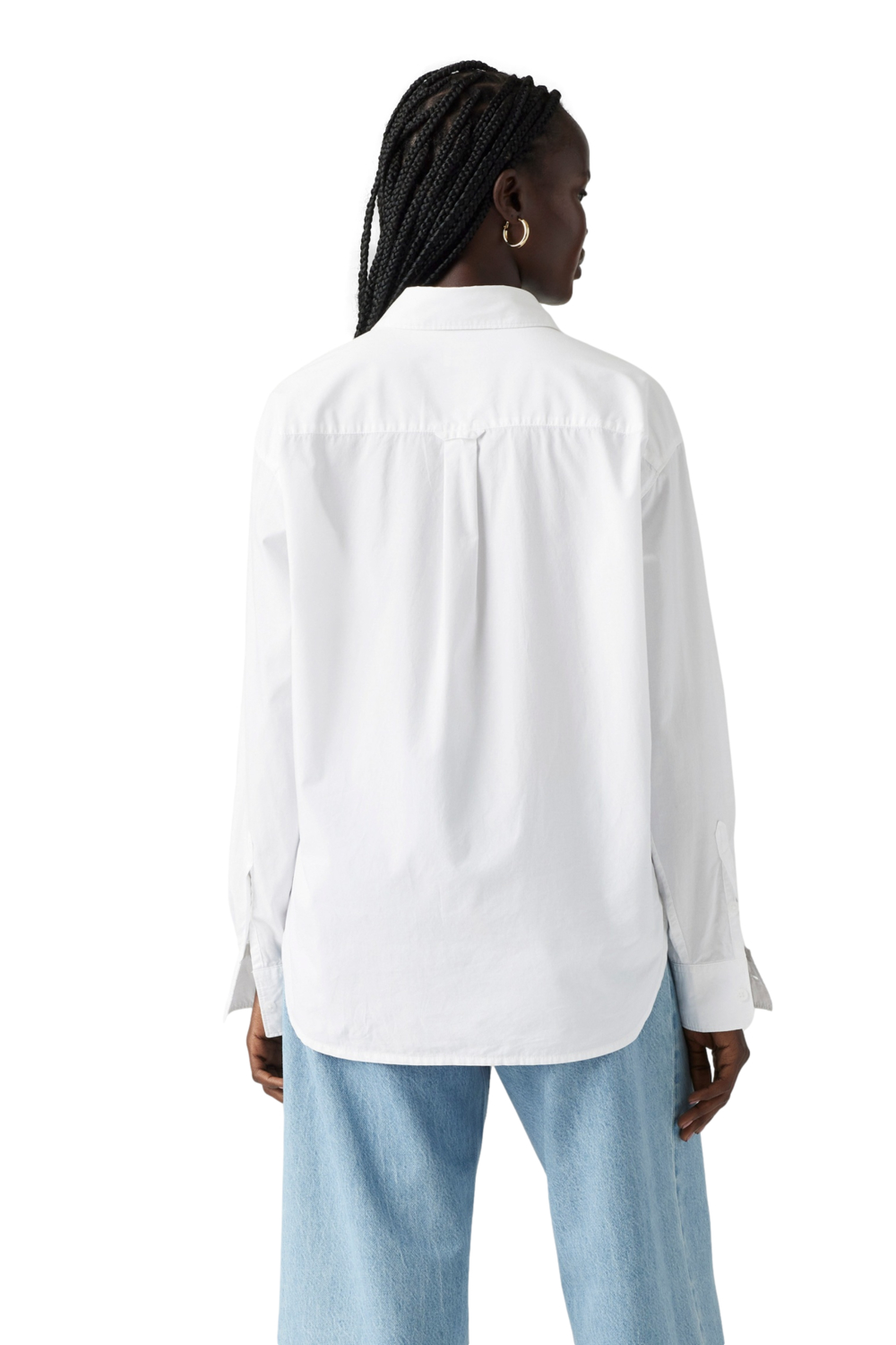 CAMISA MUJER HARLIE NEW BF SHIRT EN COLOR BLANCO LEVIS 001HM-0003 - 2