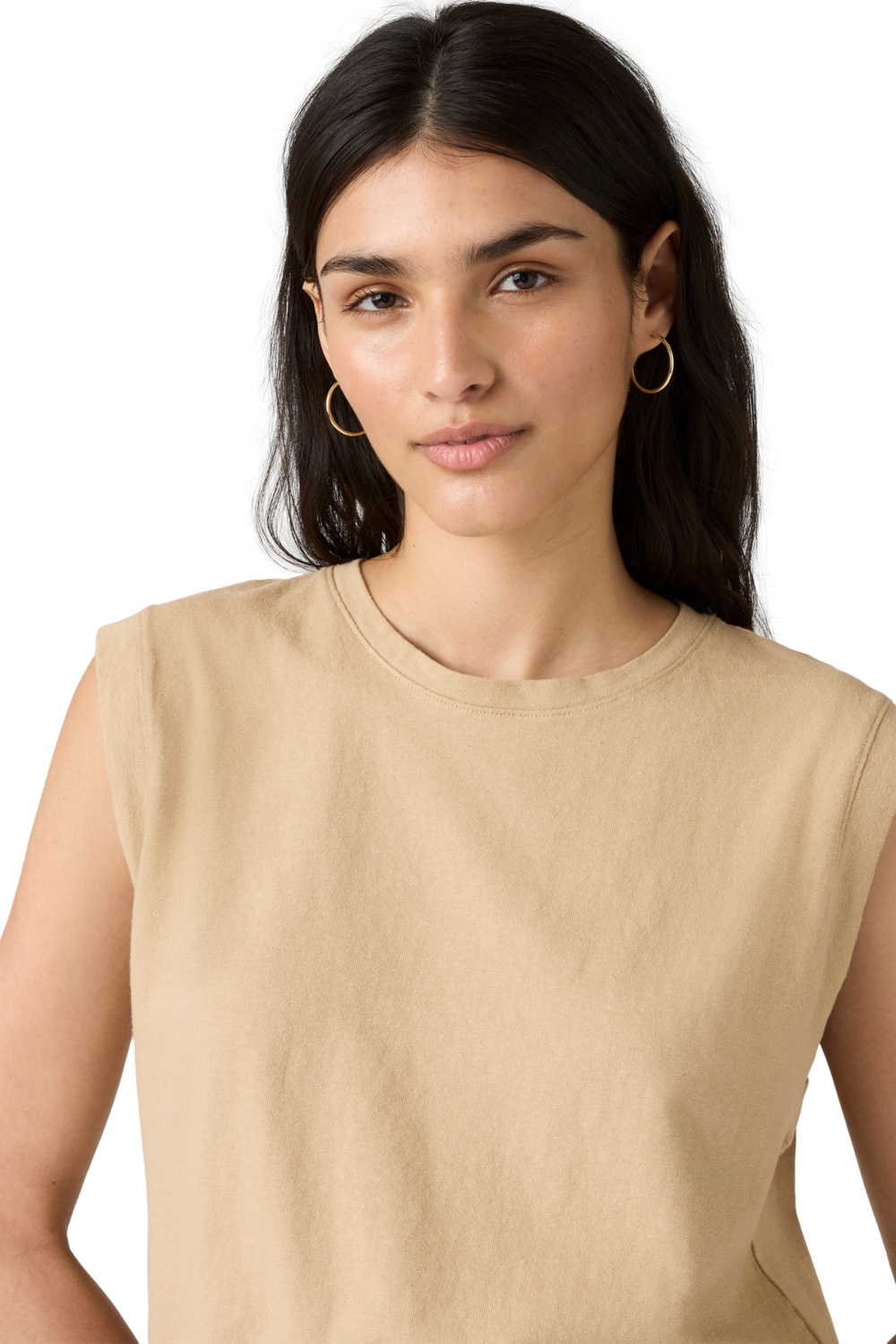 POLERA MUJER BOXY TANK BEIGE LEVIS A8794-0010 - 4