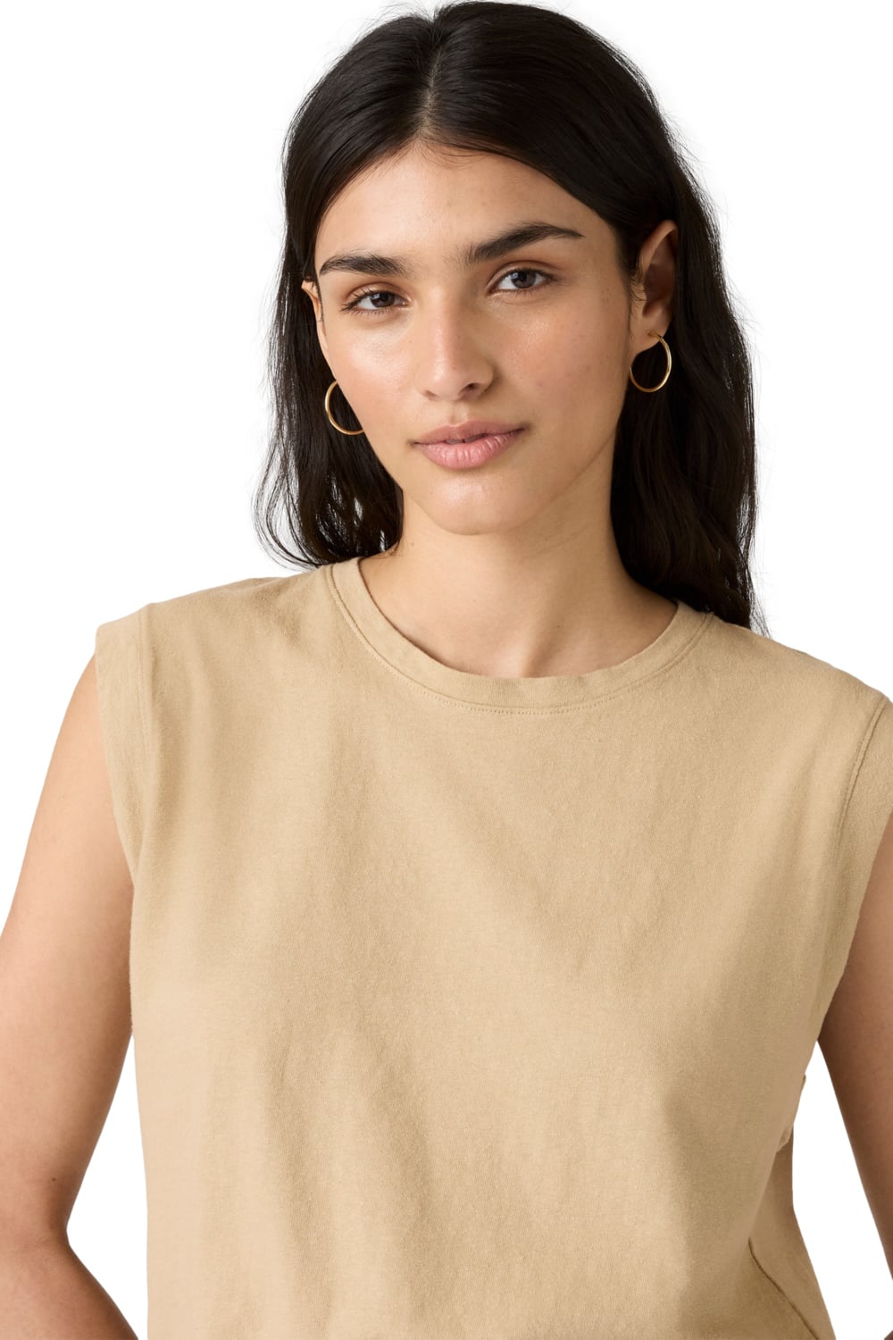 POLERA MUJER BOXY TANK BEIGE LEVIS A8794-0010 - 4