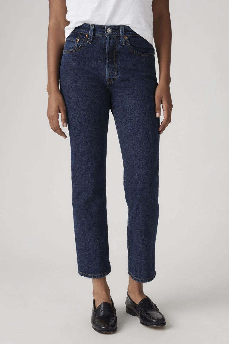 JEANS MUJER 501 CROP AZUL LEVIS 36200-0179 - 1