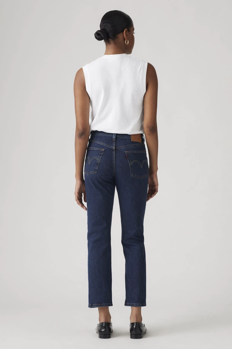 JEANS MUJER 501 CROP AZUL LEVIS 36200-0179 - 3