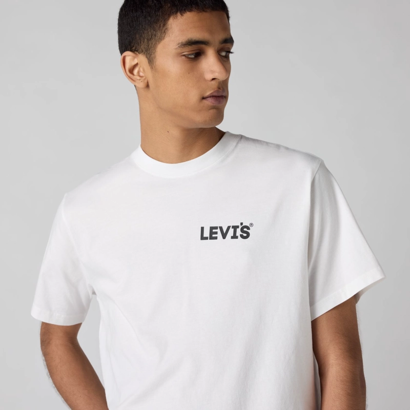 POLERA HOMBRE RELAXED FIT TEE BLANCO LEVIS 16143-1321 - 3