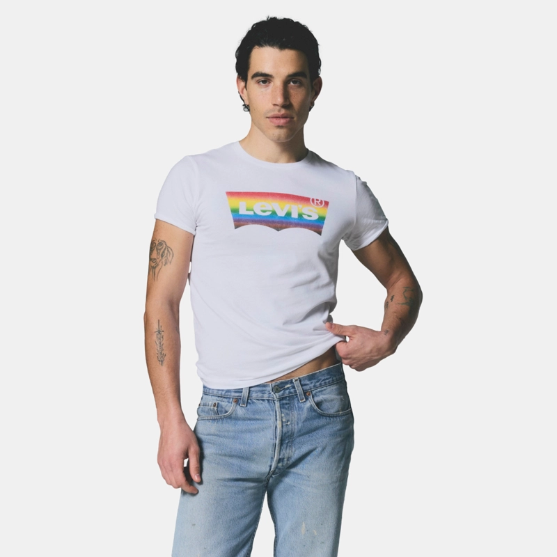 POLERA HOMBRE COMMUNITY TEE BLANCO LEVIS 24671-0042 - 3