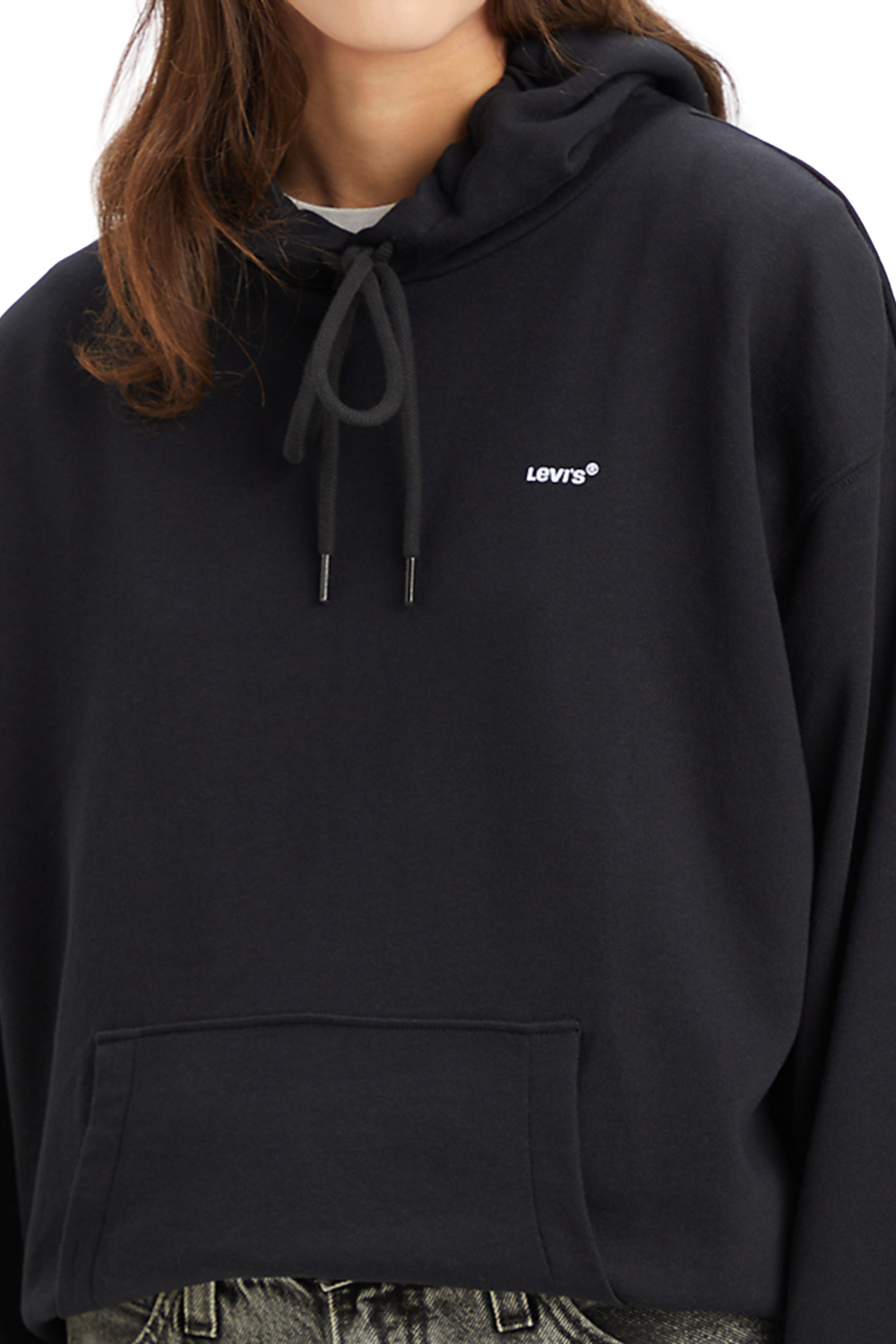 POLERON MUJER EVERYDAY HOODIE NEGRO LEVIS A5943-0005 - 3