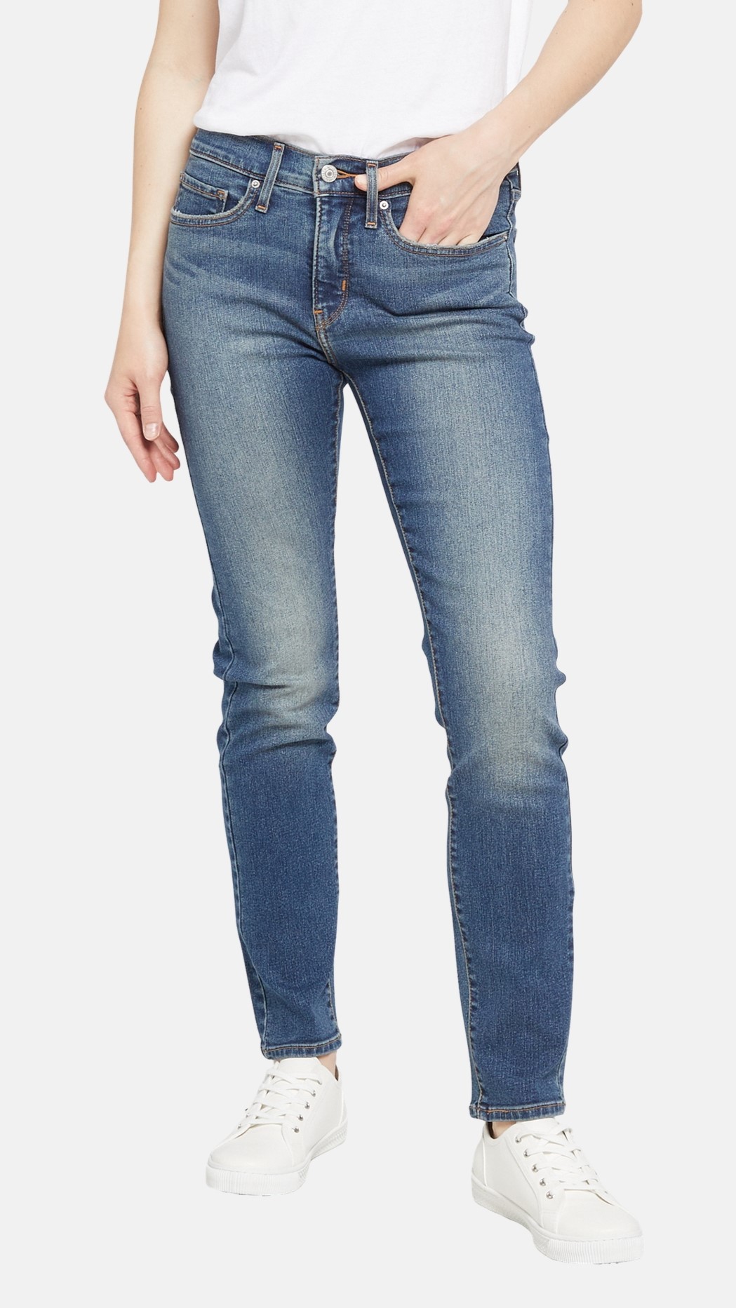 JEANS MUJER 312 SHAPING SLIM AZUL LEVIS 19627-0263 - 1