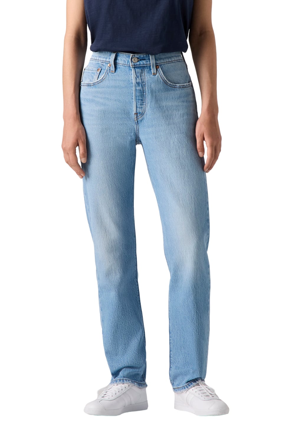 JEANS MUJER 501 CELESTE LEVIS 12501-0568 - 1