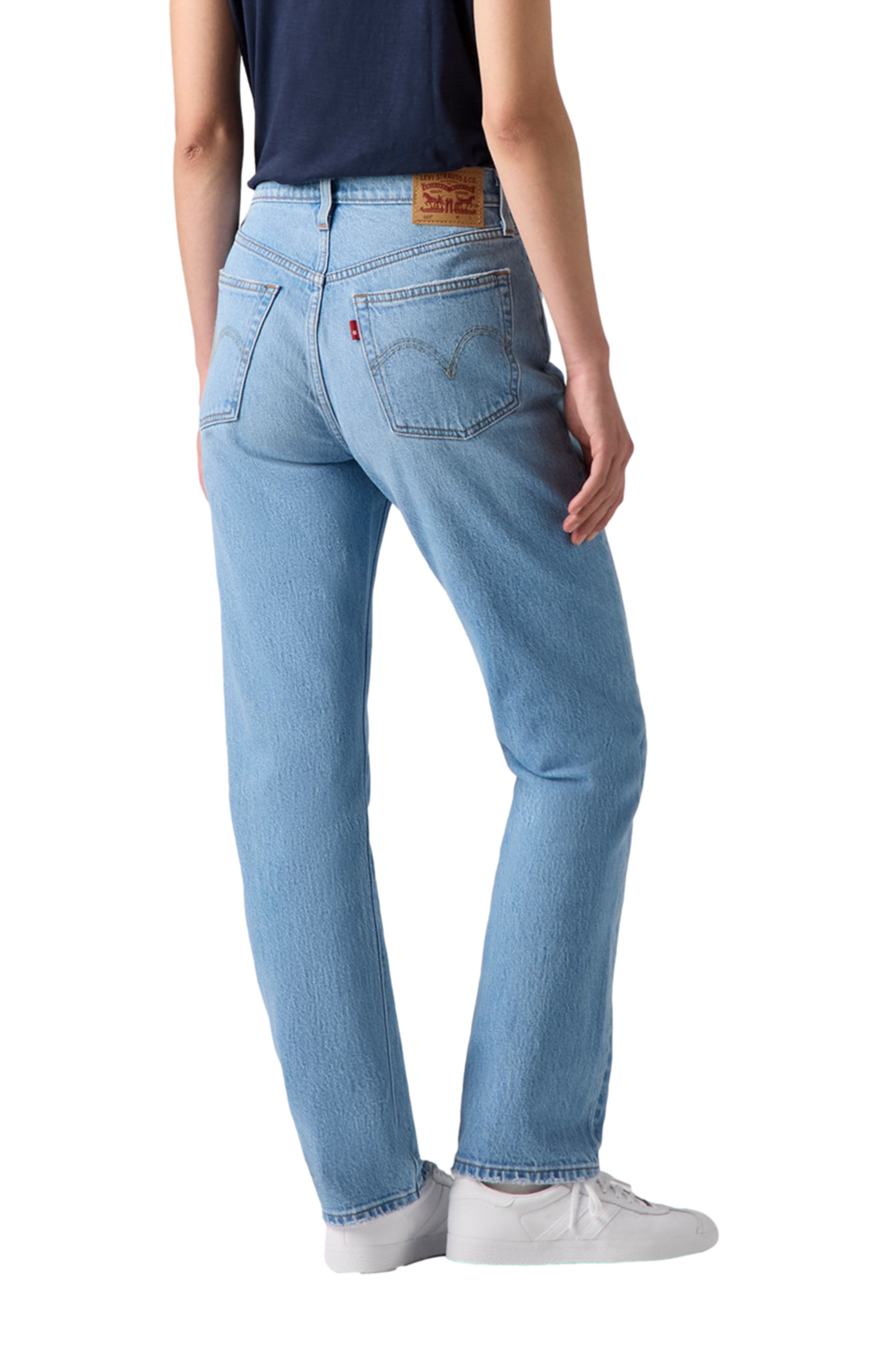 JEANS MUJER 501 CELESTE LEVIS 12501-0568 - 3