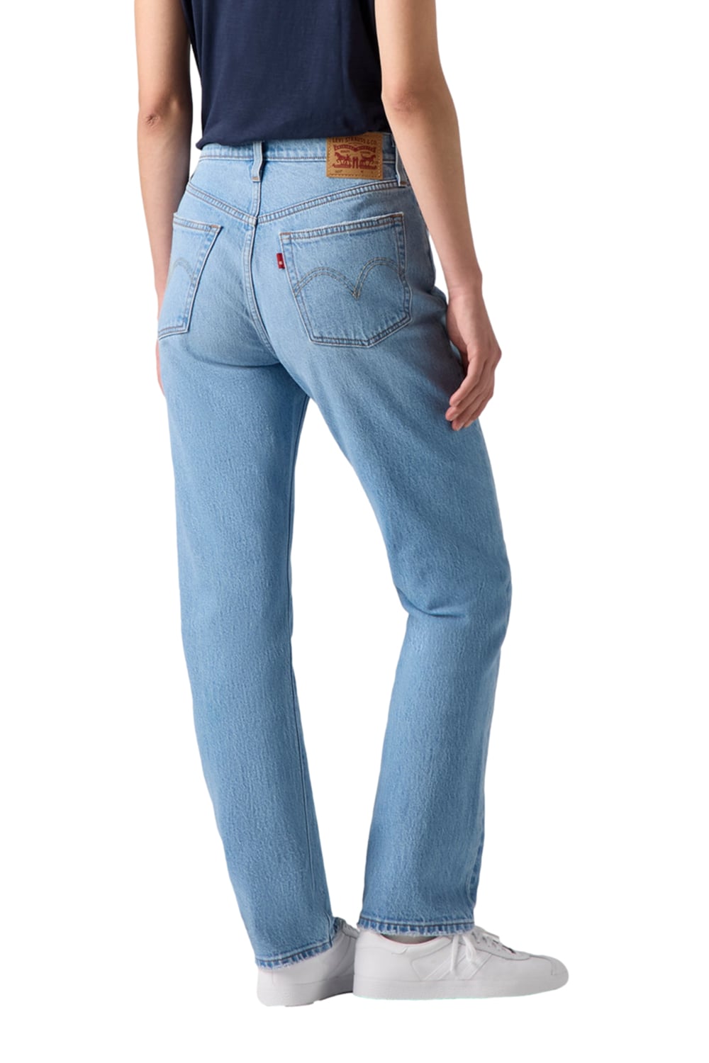 JEANS MUJER 501 CELESTE LEVIS 12501-0568 - 3