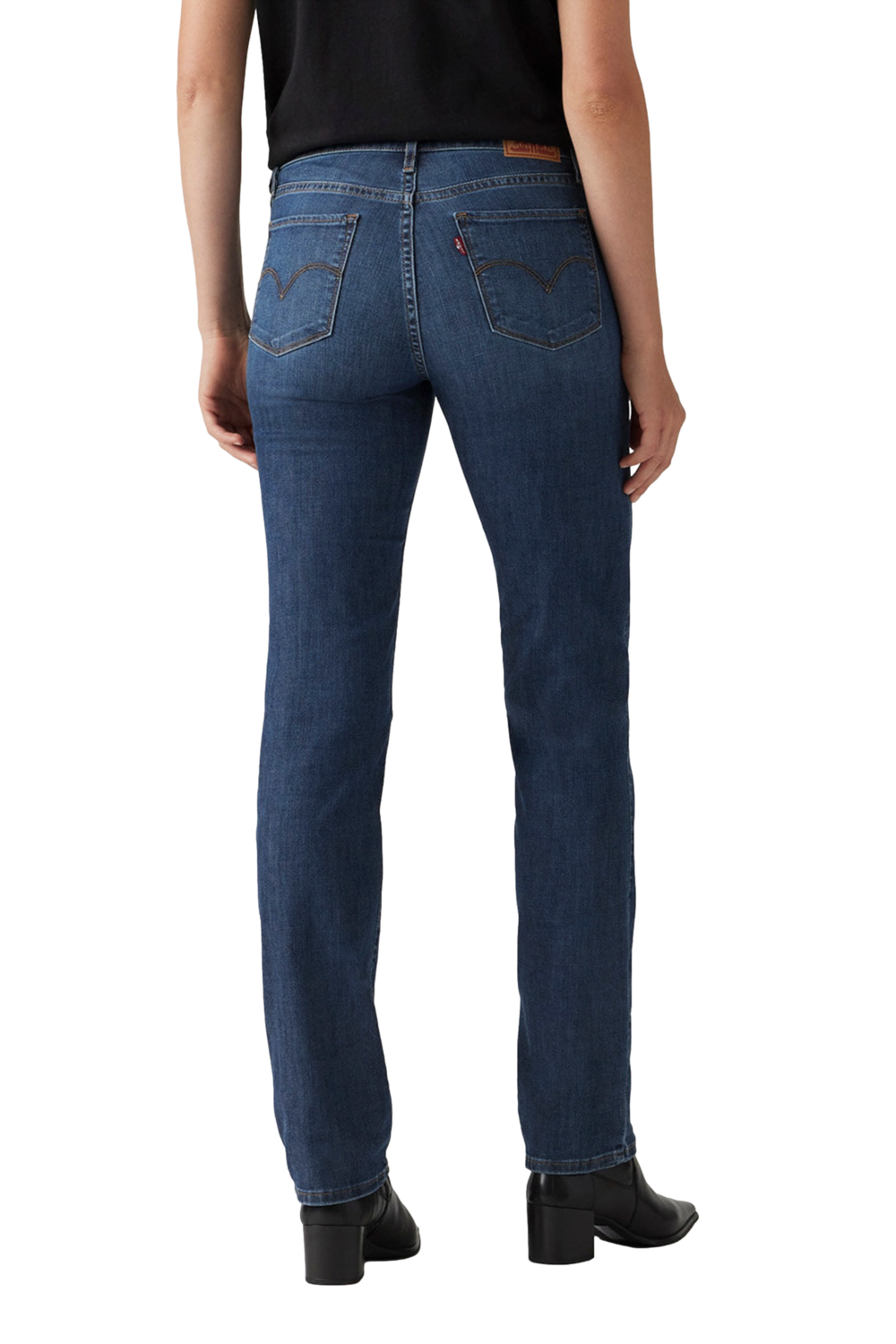 JEANS MUJER 314 SHAPING STRAIGHT AZUL LEVIS 19631-0234 - 3