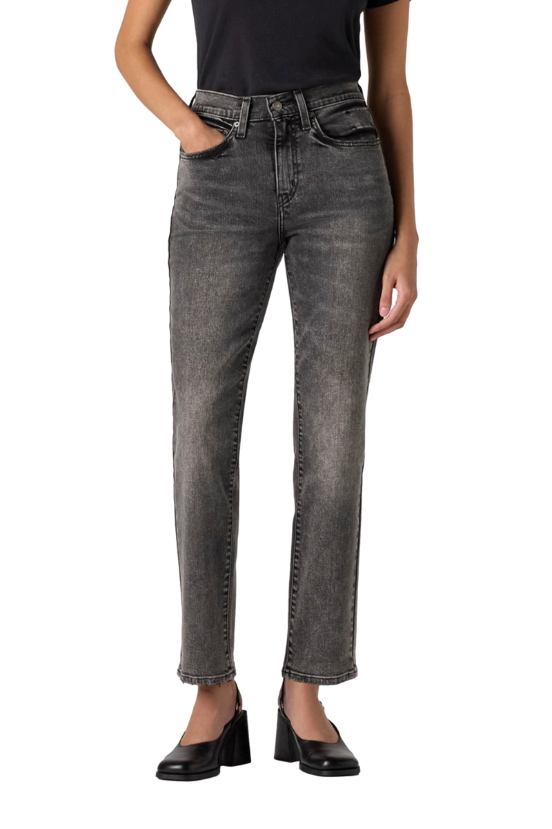 JEANS MUJER 724 HIGH RISE STRAIGHT GRIS LEVIS 18883-0348 - 1