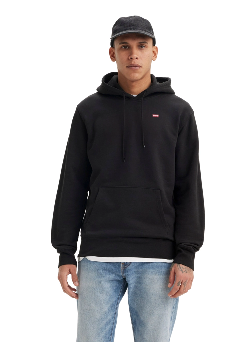 POLERON HOMBRE ORIGINAL HOODIE NEGRO LEVIS 34581-0001 - 1