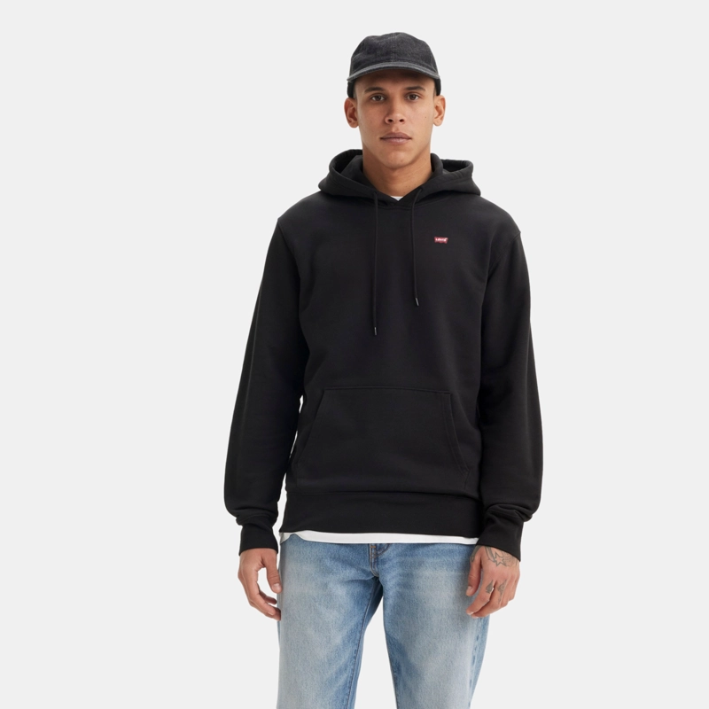 POLERON HOMBRE ORIGINAL HOODIE NEGRO LEVIS 34581-0001 - 1
