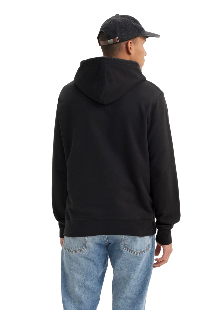 POLERON HOMBRE ORIGINAL HOODIE NEGRO LEVIS 34581-0001 - 2