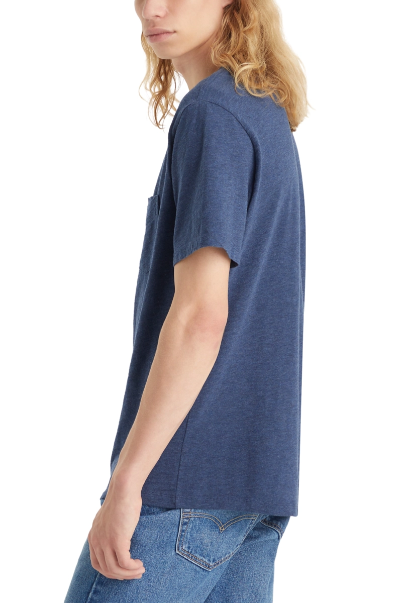 POLERA HOMBRE CLASSIC POCKET TEE AZUL LEVIS 19342-0337 - 3