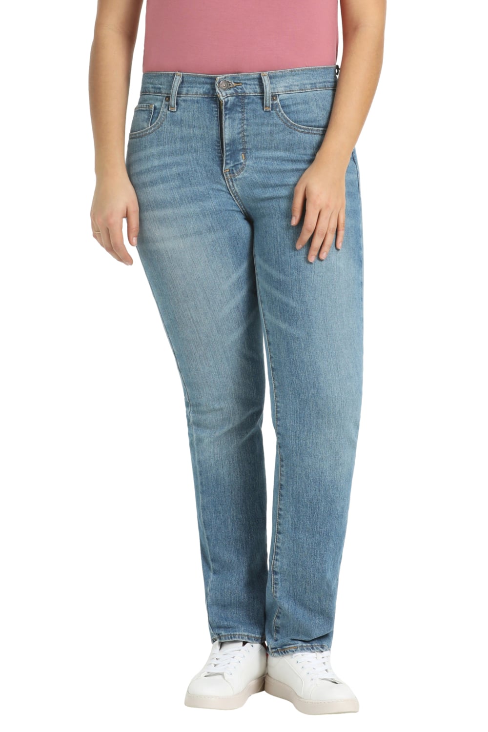JEANS MUJER 314 SHAPING STRAIGHT CELESTE LEVIS 19631-0223 - 1